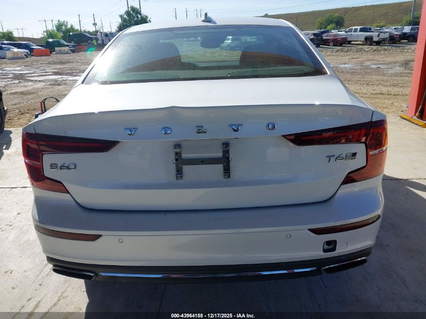 2020 Volvo S60 T6 Inscription VIN: 7JRA22TLXLG038381 Lot: 43964158