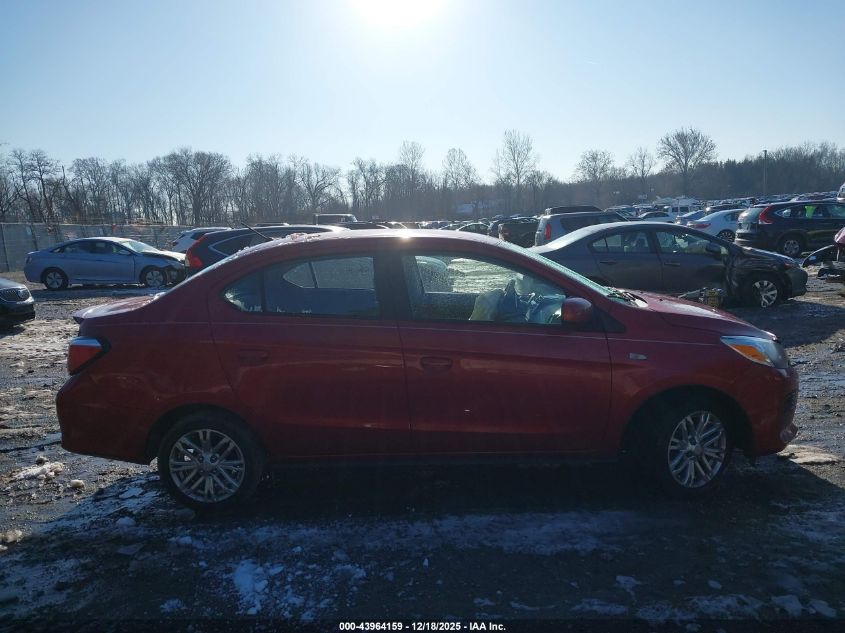 2024 Mitsubishi Mirage G4 Le VIN: ML32FUFJ4RHF07597 Lot: 43964159