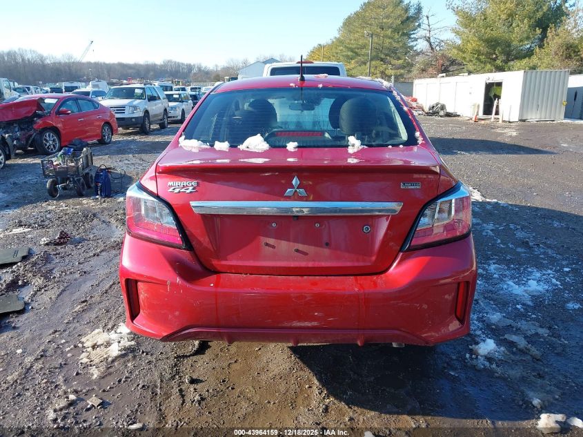 2024 Mitsubishi Mirage G4 Le VIN: ML32FUFJ4RHF07597 Lot: 43964159