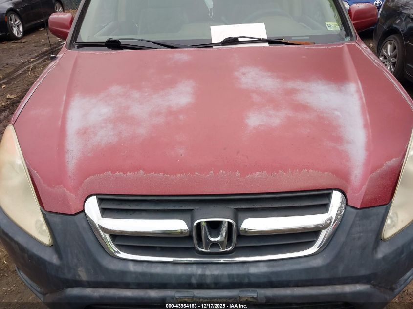 2002 Honda Cr-V Ex VIN: JHLRD78812C073977 Lot: 43964163