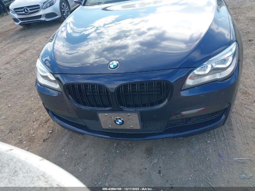 2014 BMW 750I VIN: WBAYA8C56ED825110 Lot: 43964169