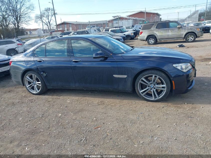2014 BMW 750I VIN: WBAYA8C56ED825110 Lot: 43964169