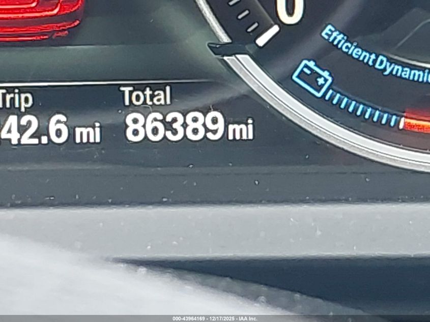 2014 BMW 750I VIN: WBAYA8C56ED825110 Lot: 43964169