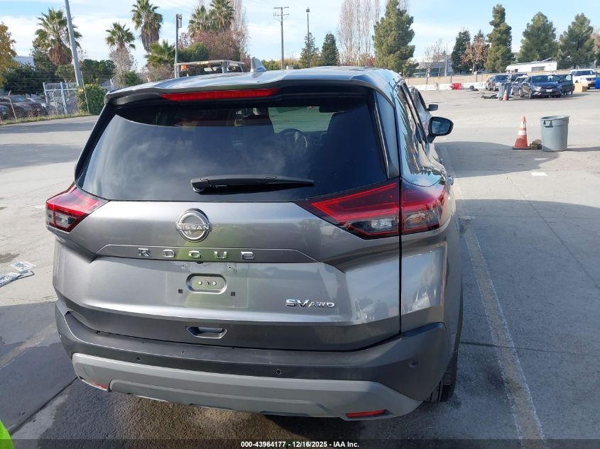 2023 Nissan Rogue Sv Intelligent Awd VIN: JN8BT3BB4PW463206 Lot: 43964177