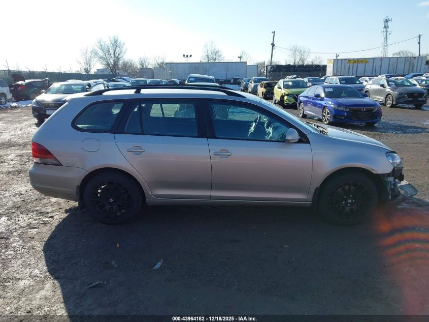 2013 Volkswagen Jetta Sportwagen 2.5L S/2.5L Se VIN: 3VWPP7AJ3DM6409DB Lot: 43964182