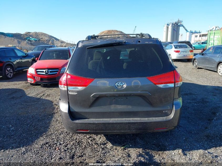 2011 Toyota Sienna Le V6 VIN: 5TDKK3DC6BS171912 Lot: 43964186