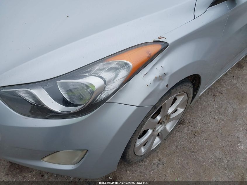 2013 Hyundai Elantra Limited VIN: 5NPDH4AE1DH185549 Lot: 43964190