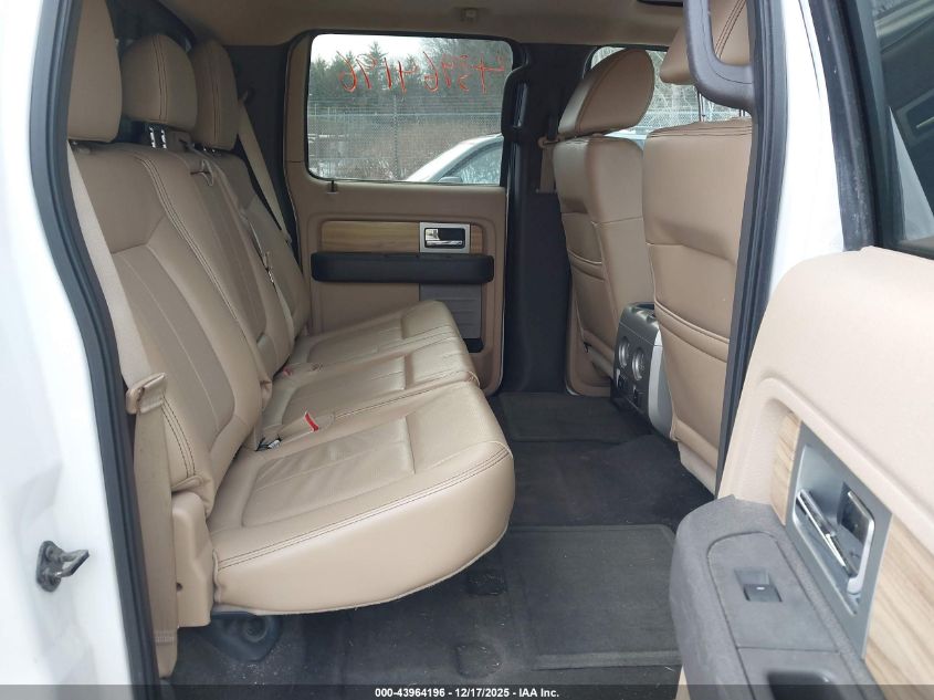 2011 Ford F-150 Lariat VIN: 1FTFW1ET4BKD89783 Lot: 43964196