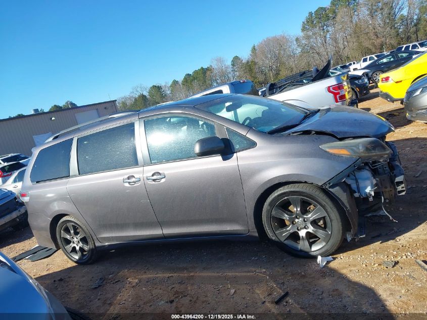 2016 Toyota Sienna Se 8 Passenger VIN: 5TDXK3DC0GS721263 Lot: 43964200
