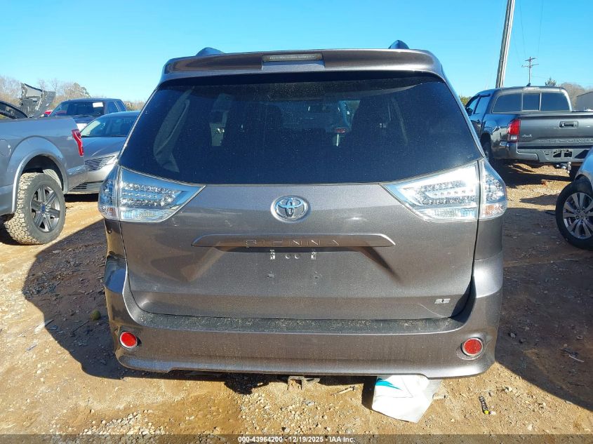 2016 Toyota Sienna Se 8 Passenger VIN: 5TDXK3DC0GS721263 Lot: 43964200