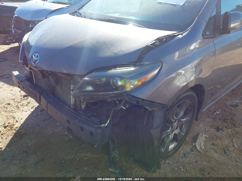 2016 Toyota Sienna Se 8 Passenger VIN: 5TDXK3DC0GS721263 Lot: 43964200