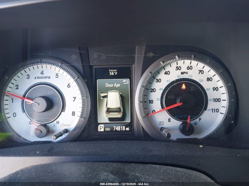 2016 Toyota Sienna Se 8 Passenger VIN: 5TDXK3DC0GS721263 Lot: 43964200