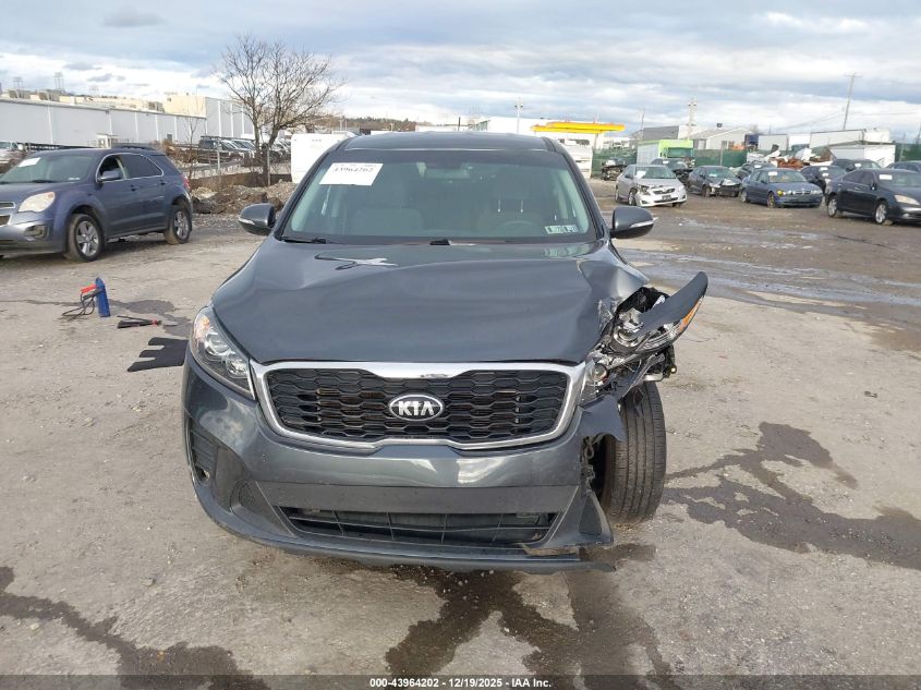 2020 Kia Sorento 2.4L Lx VIN: 5XYPG4A3XLG659549 Lot: 43964202