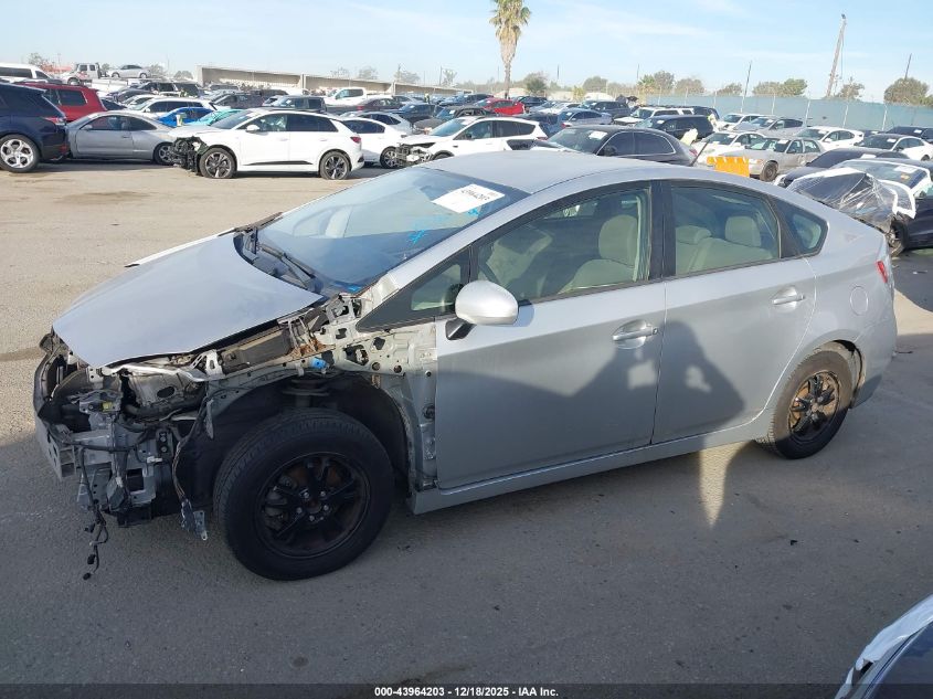 2012 Toyota Prius Three VIN: JTDKN3DU8C5432593 Lot: 43964203