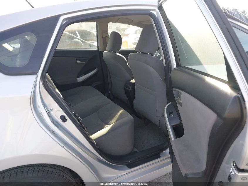 2012 Toyota Prius Three VIN: JTDKN3DU8C5432593 Lot: 43964203