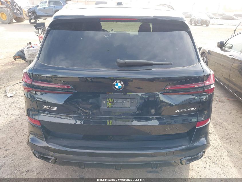 2026 BMW X5 xDrive40I VIN: 5UX23EU02T9060030 Lot: 43964207