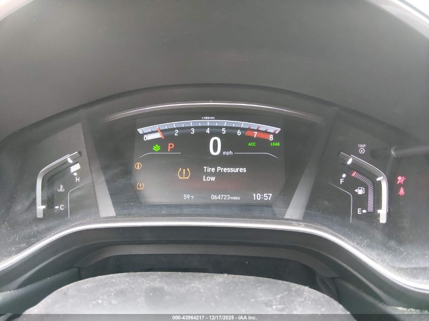 2019 Honda Cr-V Ex-L VIN: 5J6RW1H87KA023210 Lot: 43964217