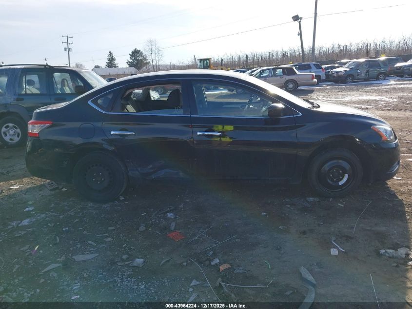 2015 Nissan Sentra Sv VIN: 3N1AB7AP5FY363639 Lot: 43964224