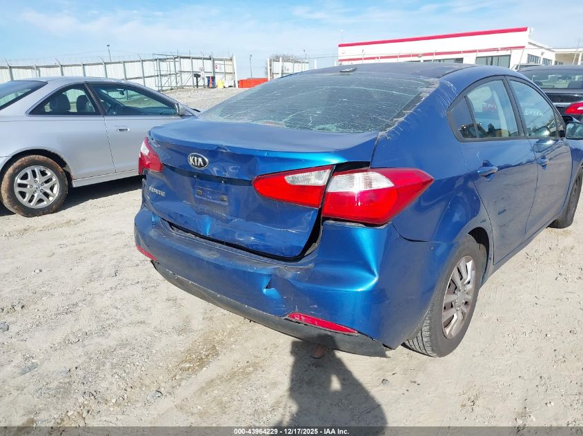 2015 Kia Forte Lx VIN: KNAFX4A67F5258864 Lot: 43964229