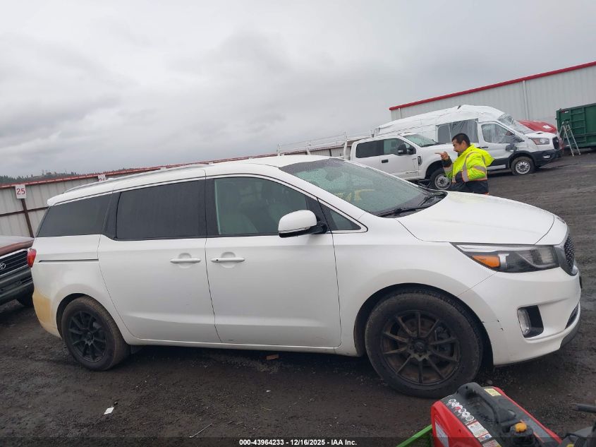 2016 Kia Sedona Ex VIN: KNDMC5C1XG6161490 Lot: 43964233