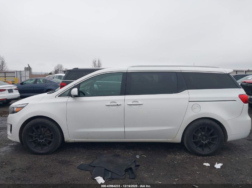 2016 Kia Sedona Ex VIN: KNDMC5C1XG6161490 Lot: 43964233