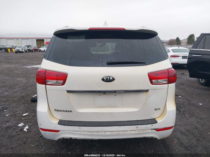 2016 Kia Sedona Ex VIN: KNDMC5C1XG6161490 Lot: 43964233