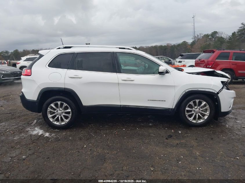 2019 Jeep Cherokee Latitude Fwd VIN: 1C4PJLCX5KD243305 Lot: 43964235