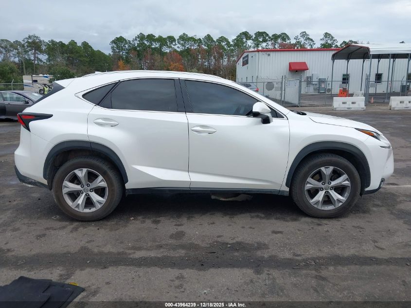 2017 Lexus Nx 200T VIN: JTJYARBZ5H2066072 Lot: 43964239