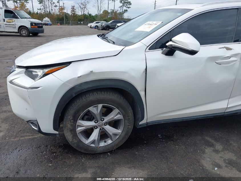 2017 Lexus Nx 200T VIN: JTJYARBZ5H2066072 Lot: 43964239