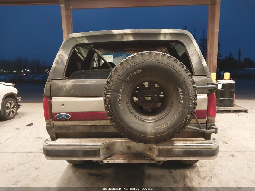 1990 Ford Bronco U100 VIN: 1FMEU15H3LLA66829 Lot: 43964241