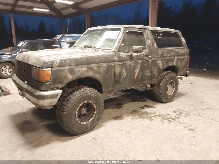 1990 Ford Bronco U100 VIN: 1FMEU15H3LLA66829 Lot: 43964241