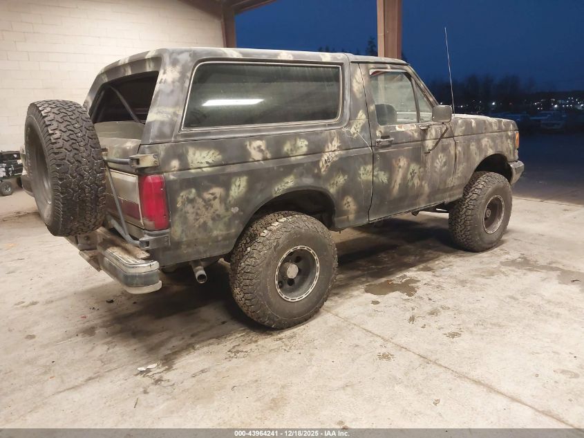 1990 Ford Bronco U100 VIN: 1FMEU15H3LLA66829 Lot: 43964241