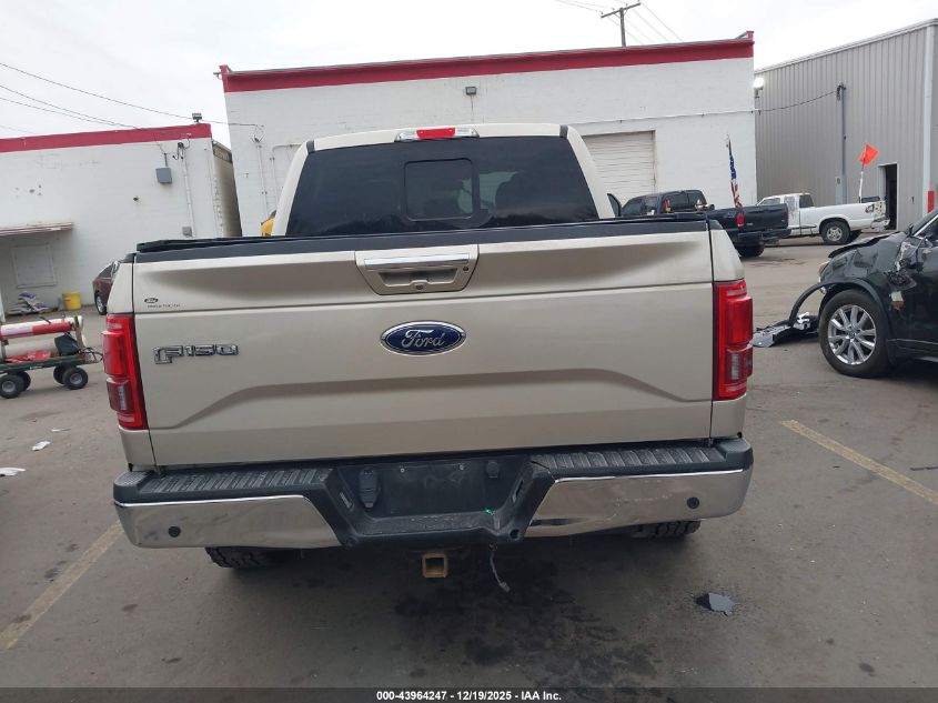 2017 Ford F-150 Lariat VIN: 1FTEW1EG2HKC12687 Lot: 43964247