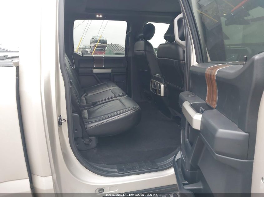 2017 Ford F-150 Lariat VIN: 1FTEW1EG2HKC12687 Lot: 43964247