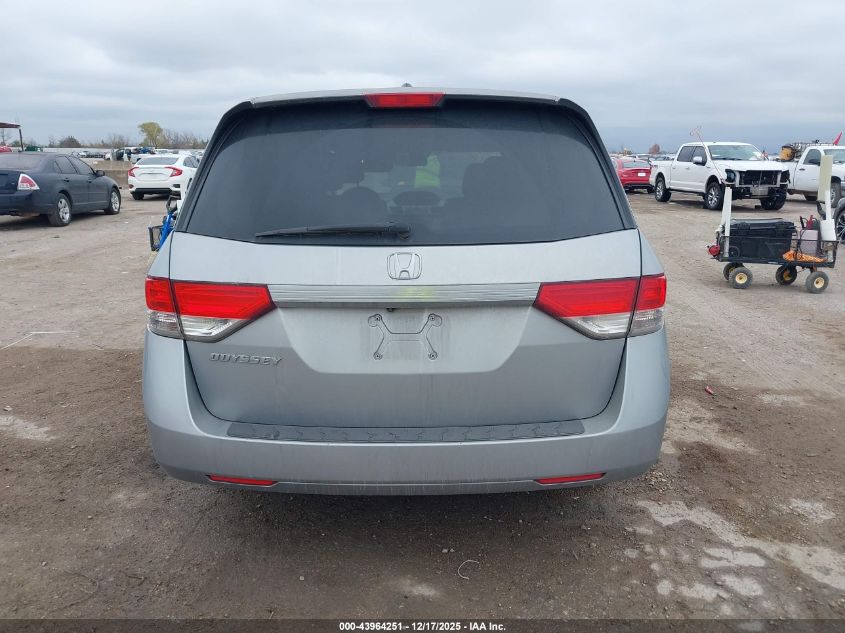 2016 Honda Odyssey Ex-L VIN: 5FNRL5H61GB125377 Lot: 43964251