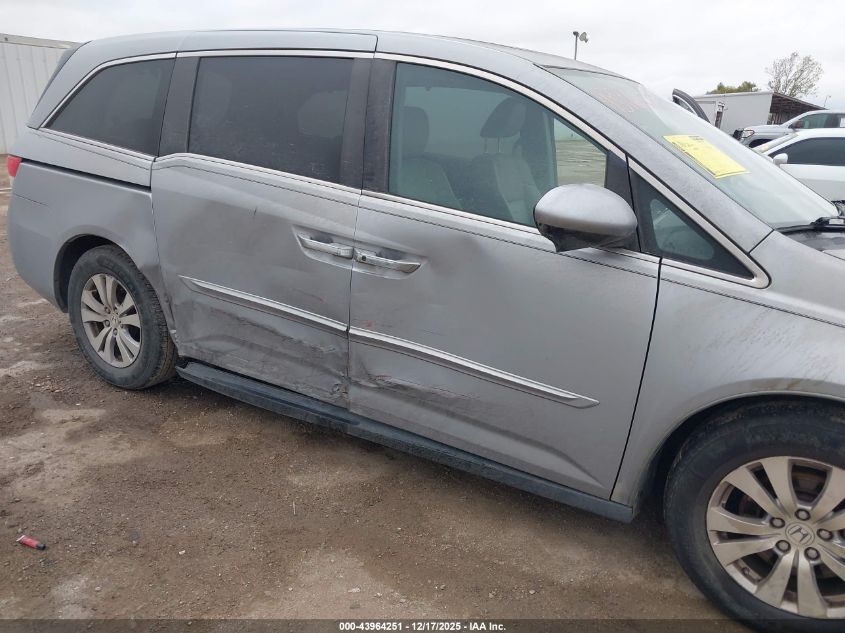 2016 Honda Odyssey Ex-L VIN: 5FNRL5H61GB125377 Lot: 43964251