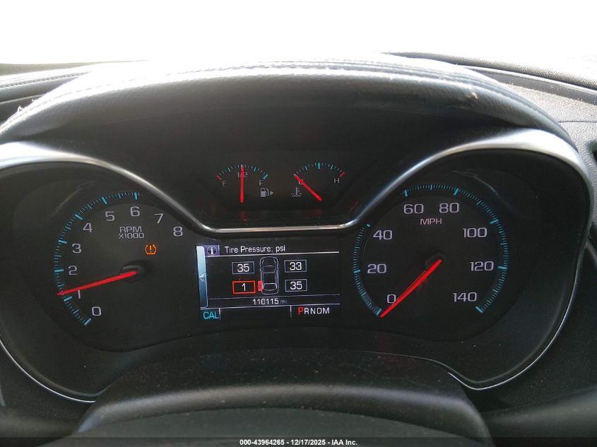 2015 Chevrolet Impala 2Lt VIN: 2G1125S35F9195068 Lot: 43964265