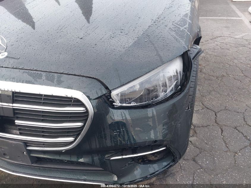 2022 Mercedes-Benz S 500 4Matic VIN: W1K6G6DB0NA090410 Lot: 43964272