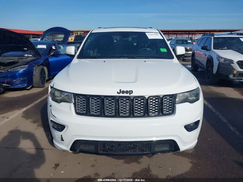 2018 Jeep Grand Cherokee Altitude 4X2 VIN: 1C4RJEAG9JC392201 Lot: 43964284