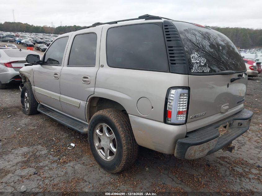 2004 Chevrolet Tahoe Lt VIN: 1GNEC13Z44J301665 Lot: 43964299