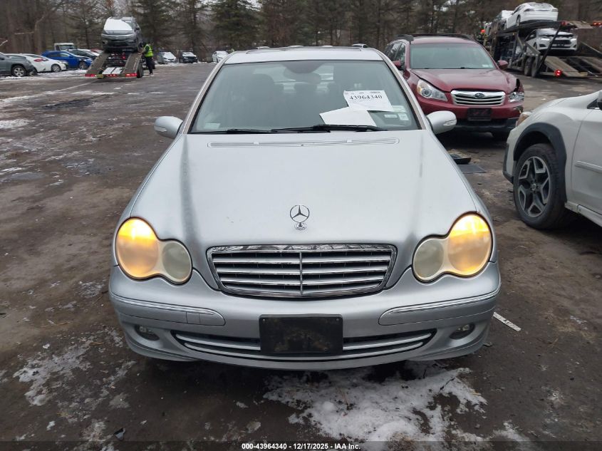 2006 Mercedes-Benz C 280 Luxury 4Matic VIN: WDBRF92H66F795993 Lot: 43964340