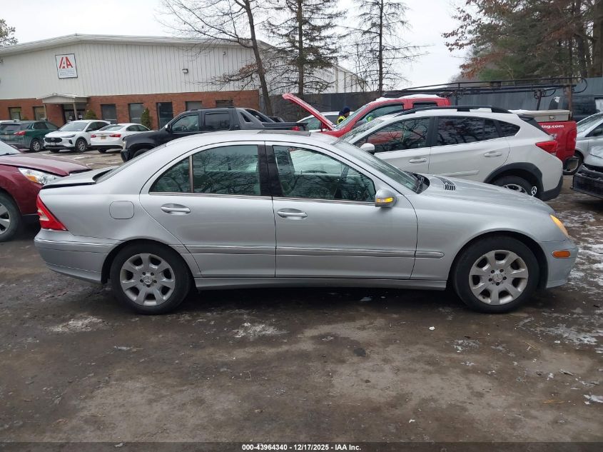 2006 Mercedes-Benz C 280 Luxury 4Matic VIN: WDBRF92H66F795993 Lot: 43964340