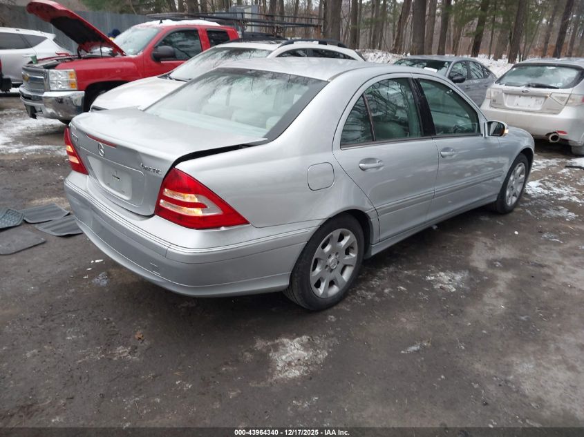 2006 Mercedes-Benz C 280 Luxury 4Matic VIN: WDBRF92H66F795993 Lot: 43964340