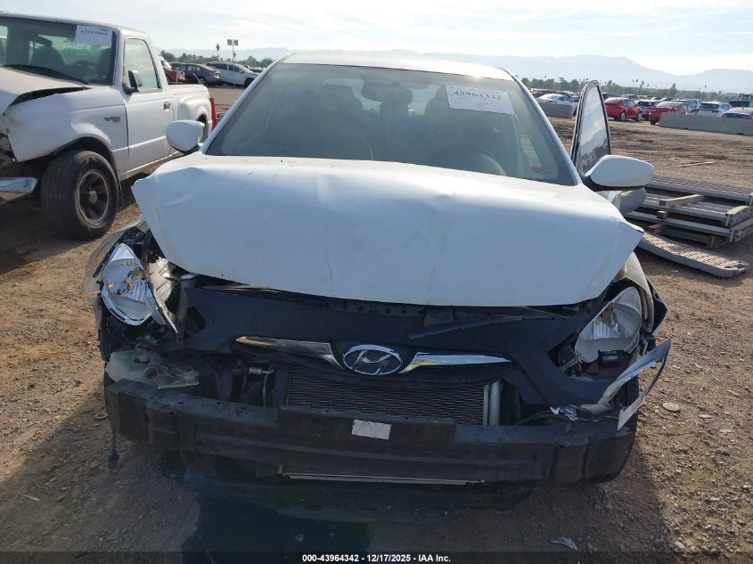 2012 Hyundai Accent Gls VIN: KMHCU4AEXCU148832 Lot: 43964342