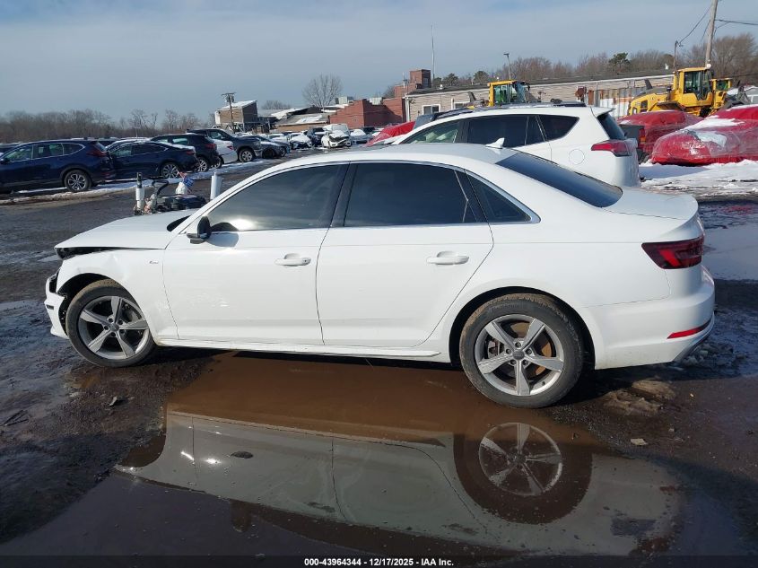 2019 Audi A4 45 Premium VIN: WAUDNAF4XKN019435 Lot: 43964344