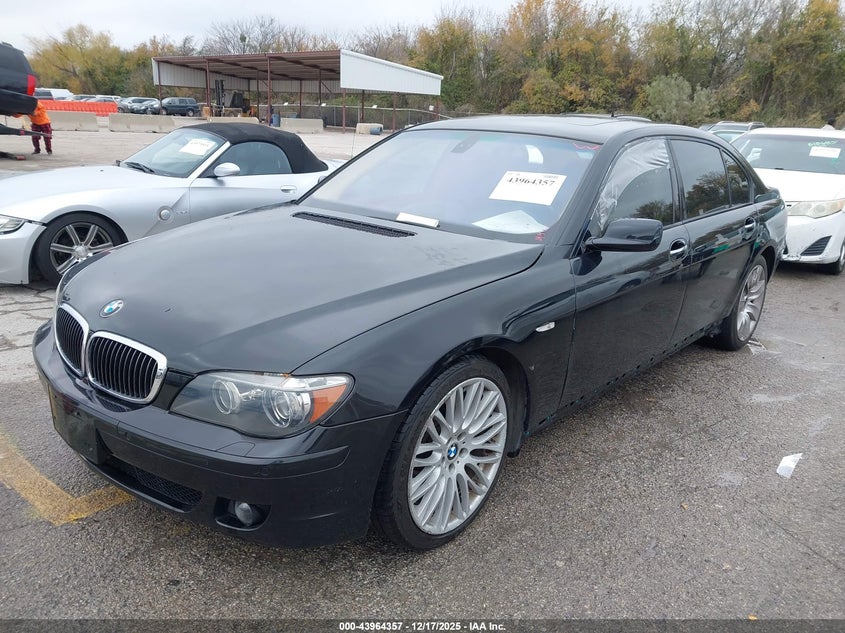 2008 BMW 750LI auction photo 2