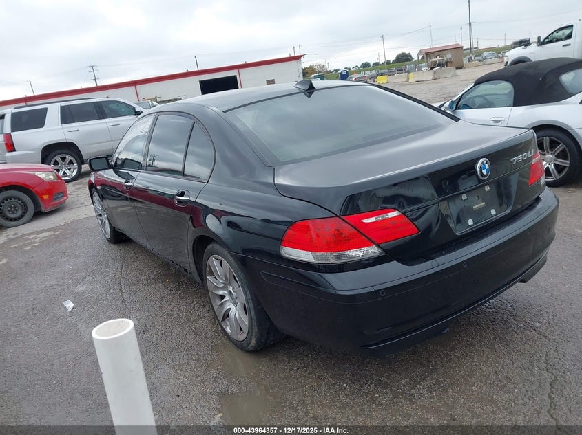 2008 BMW 750LI auction photo 3