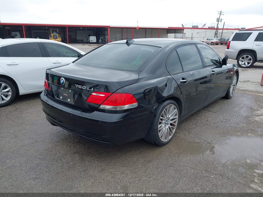 2008 BMW 750LI auction photo 4