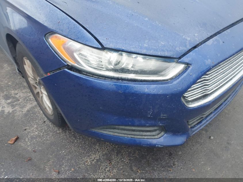 2015 Ford Fusion S VIN: 3FA6P0G74FR102473 Lot: 43964358