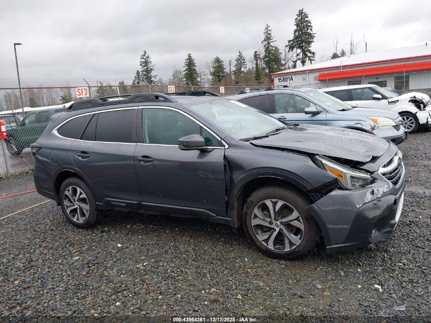 2022 Subaru Outback Limited VIN: 4S4BTANC0N3122190 Lot: 43964361